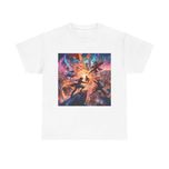 T-shirt algodão Unisexo Samurai