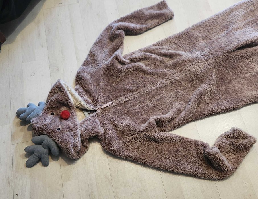 S M strój renifera kombinezon 2405 rudolf