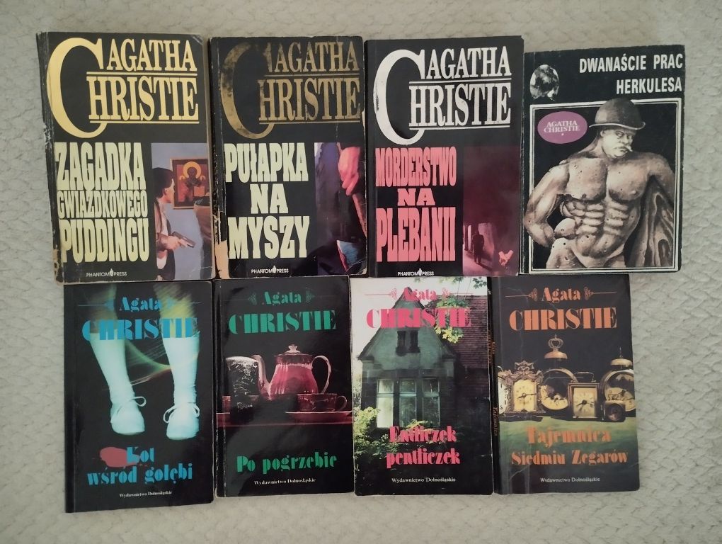 Agatha Christie. Zestaw 8 książek