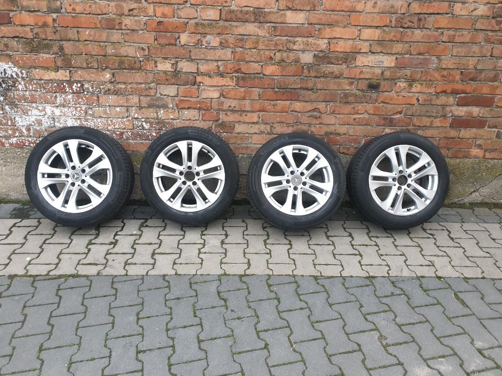 Koła felgi alu z oponami 17" 5x112 C204 C205 E212 Mercedes Vw