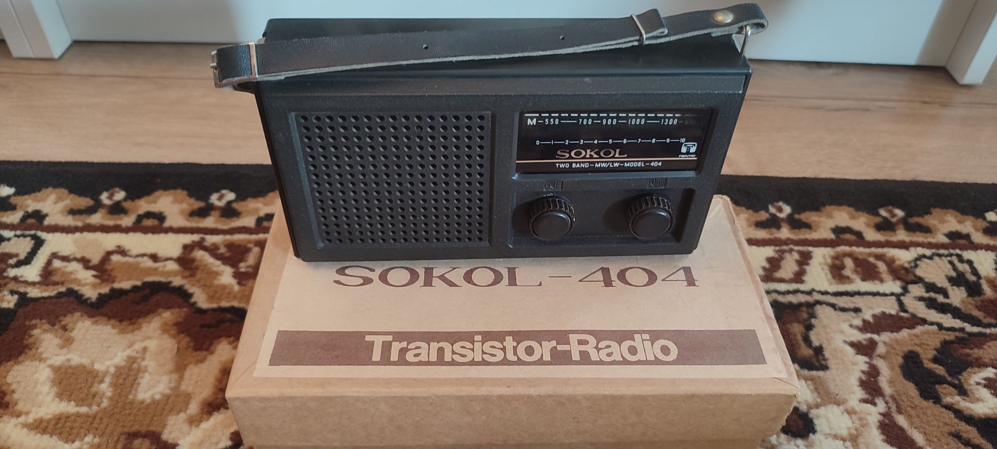 Radio tranzystorowe tento sokol 404 prl zsrr