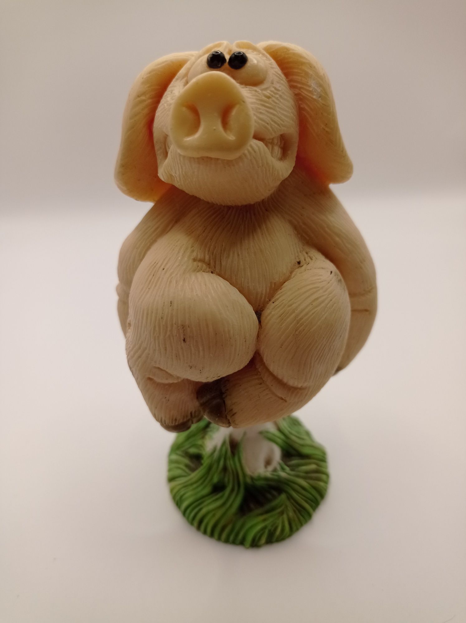 Piggin Poo David Corbridge handmade świnka kolekcjonerska figurka