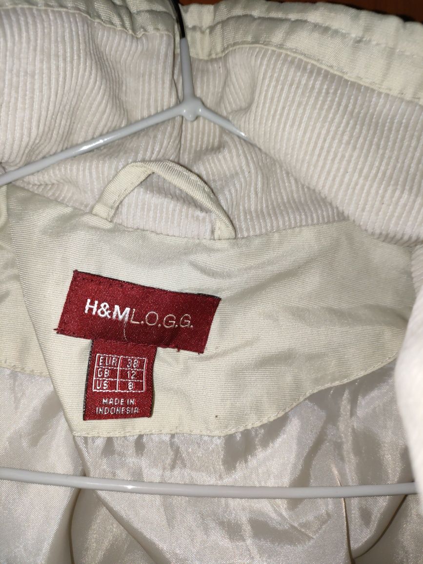 Płaszcz przejściowy firmy H &M rozmiar 38