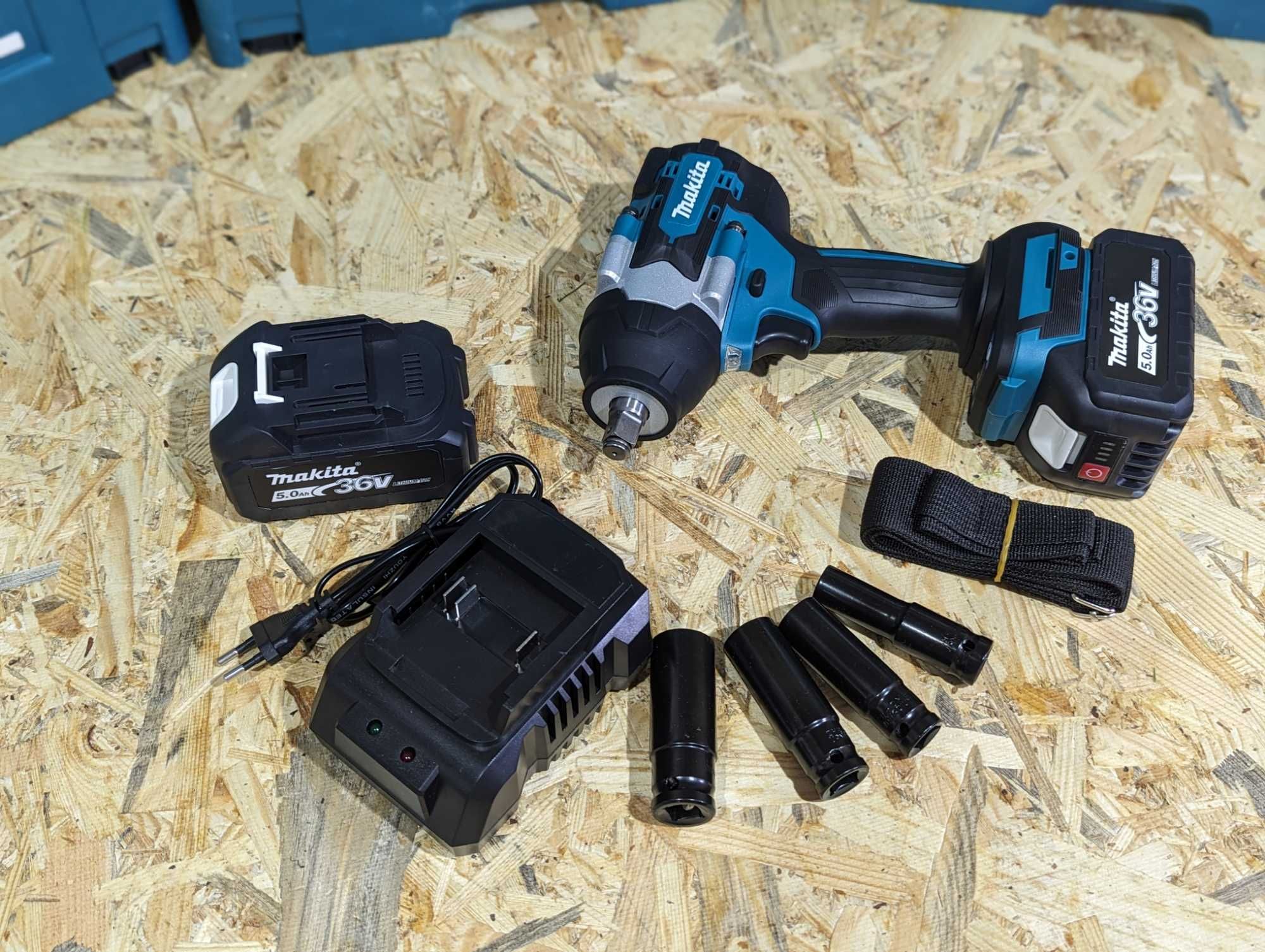 Акумуляторний гайковерт Makita DTW 800Nm 36V Аккумуляторний винтоверт