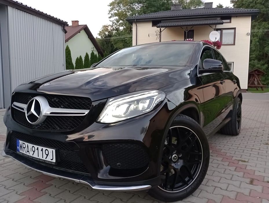 Mercedes-Benz GLE 3.0D 256KM AMG Coupe Salon PL Ładny Doiwestowany