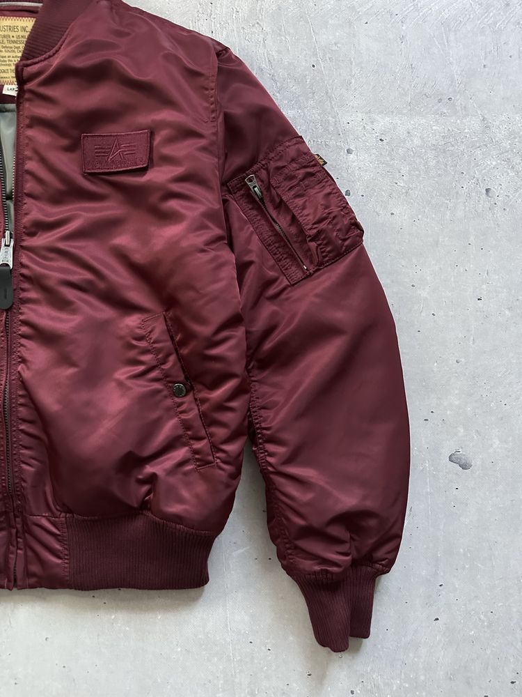 Alpha industries ma-1 pilot bomber jacket original бомбер куртка