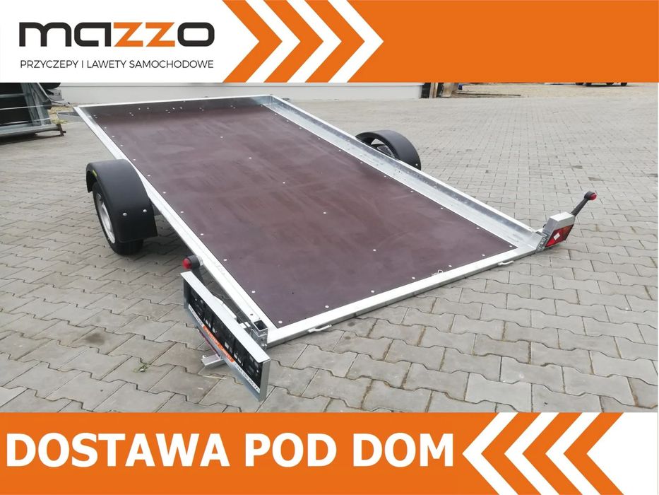 Neptun DOSTAWA! Przyczepa platforma wym. 305x166 cm, lekka SPAWANA N7-305 multi, Przyczepa idealna pod quada! DMC 750 kg GN152  Neptun przyczepa lekka pod quada SPAWANA! 305x166 DOSTAWA pod dom
