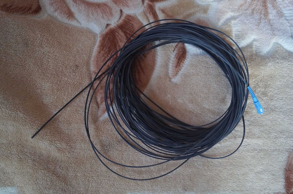 Наружный оптический волоконный патч-корд RCI FTTH (G657A LSZH)