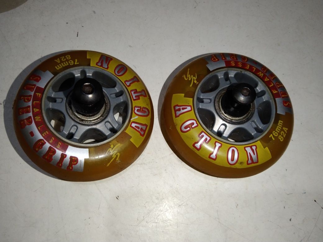 Kółka kauczukowe do rolek 76 mm