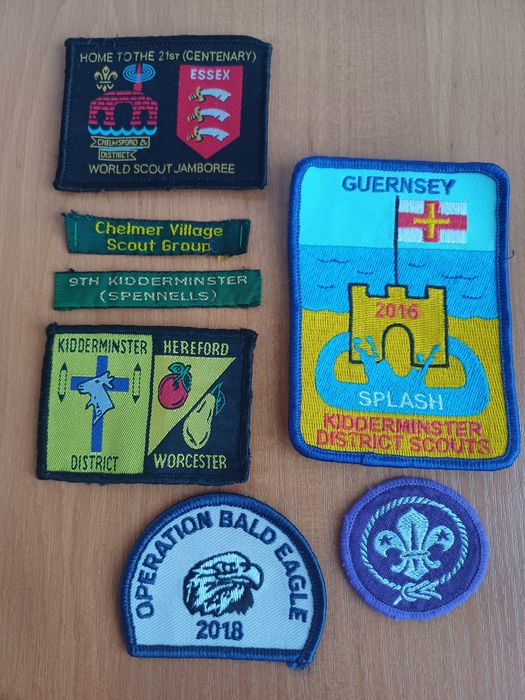 Нашивка скаута( оригинал) Англия цена за все
