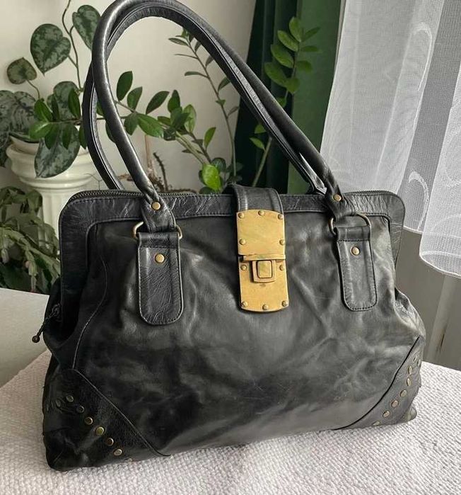 Duża torba skórzana Jocasi