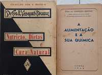 Nutrição e Alimentação 2 Livros antigos