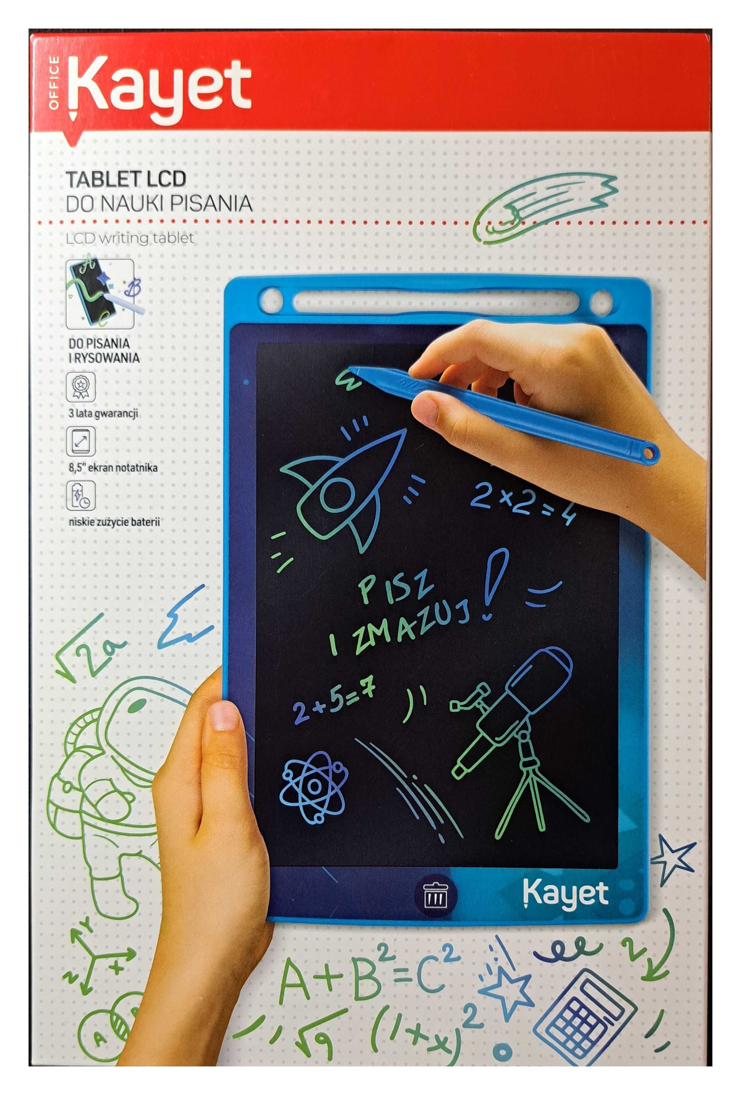 Tablet graficzny LCD tablica magnetyczna KAYET