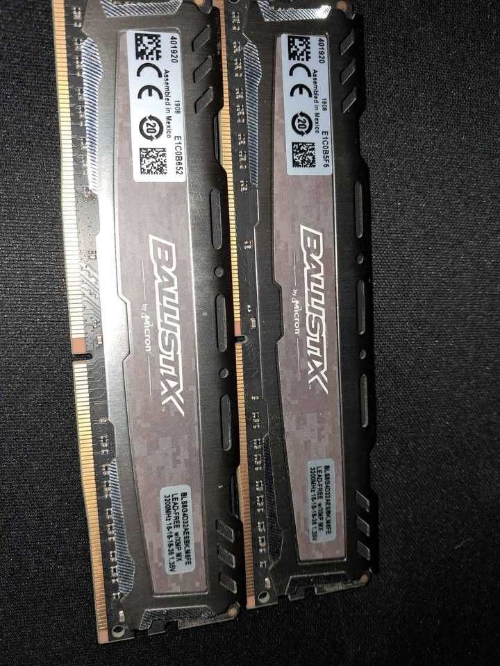 Ballistic ram 8gbx2 3200mhz