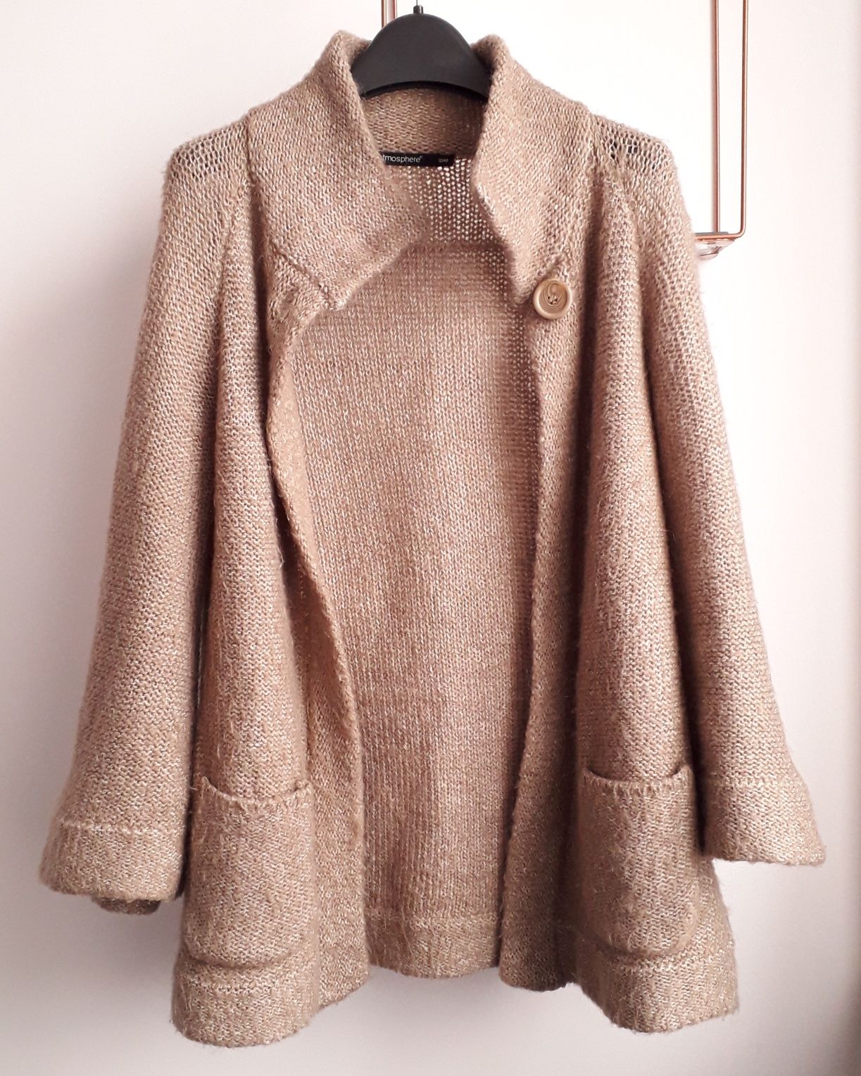 Sweter Atmosphere z wełną roz. S-L super ciepły