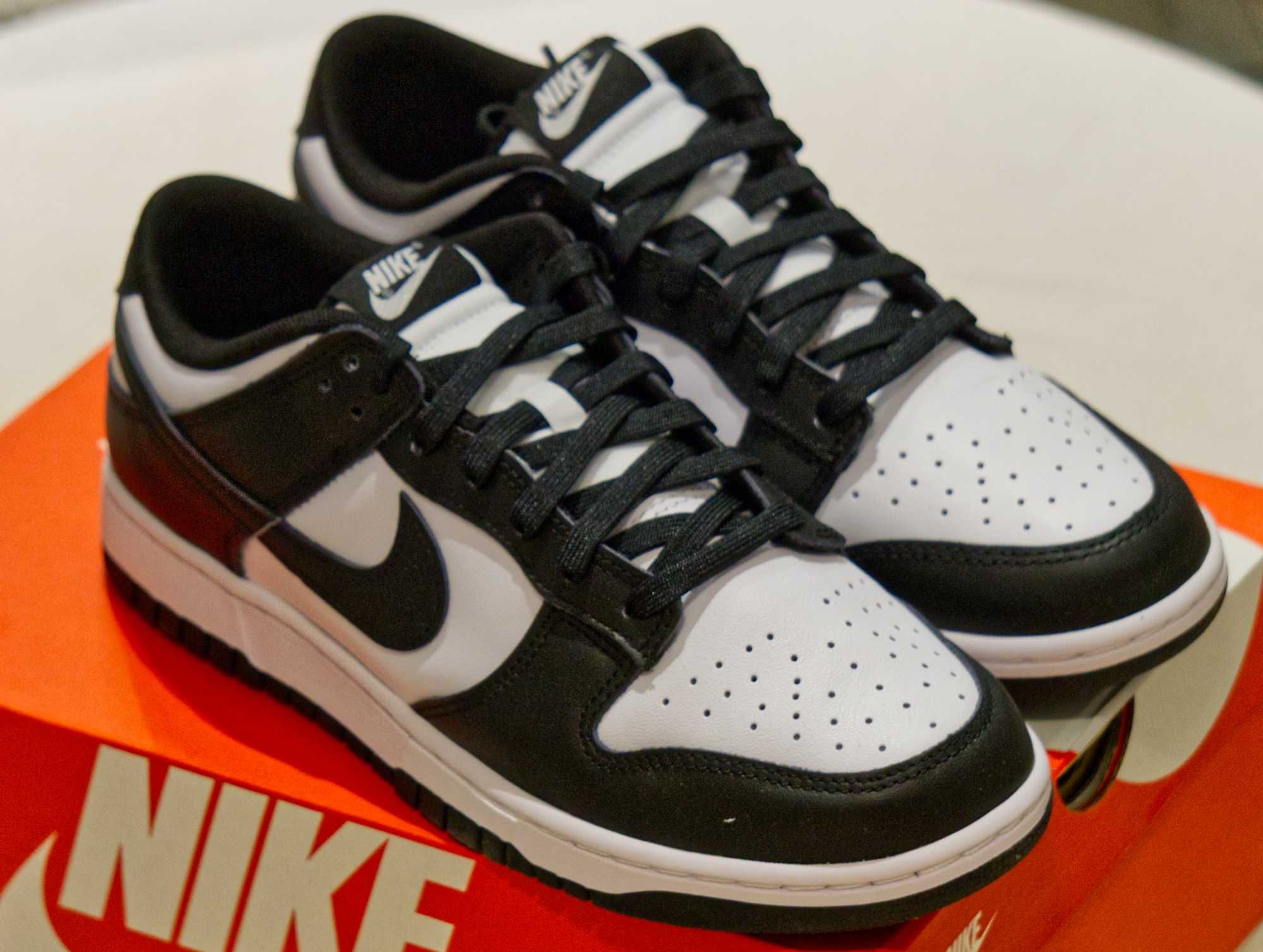 Nowe buty NIKE Dunk Low Retro Panda EU 45