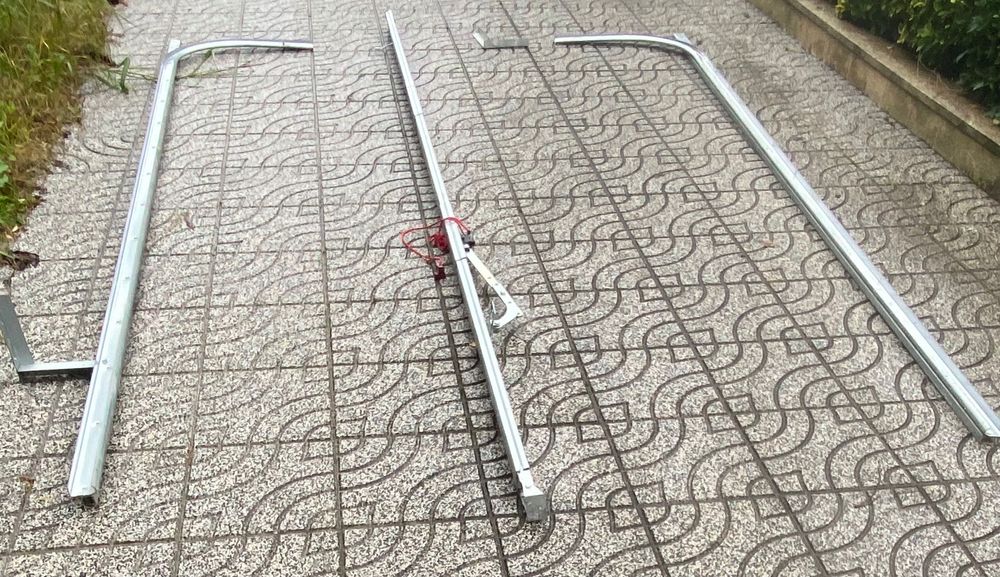 Motor de portao e armaçao