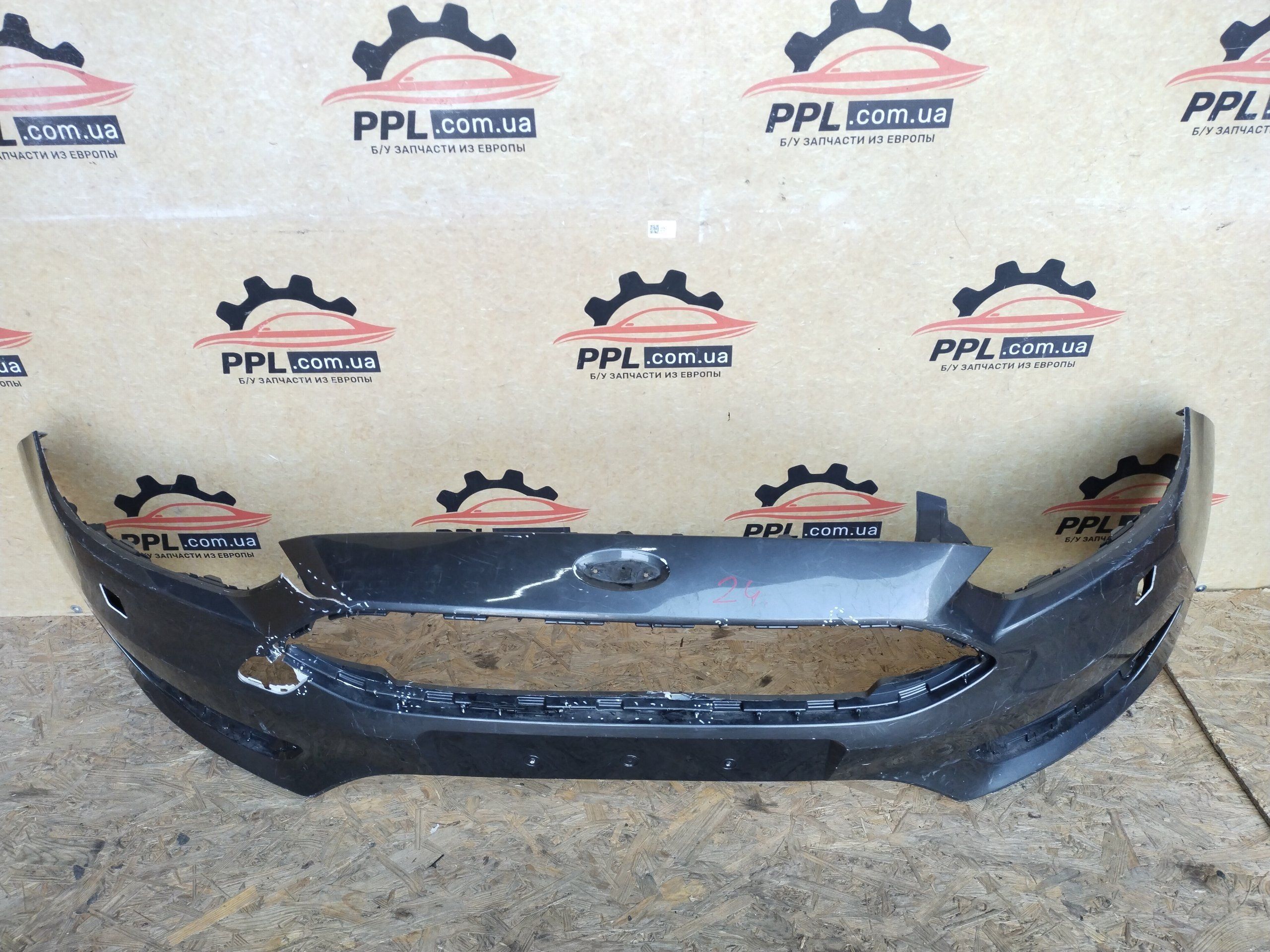 Ford Focus mk3 2014-2018 рестайлинг бампер передний F1EB-17757-AJ
