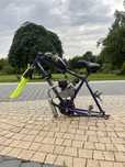 rama z silnikiem rower spalinowy