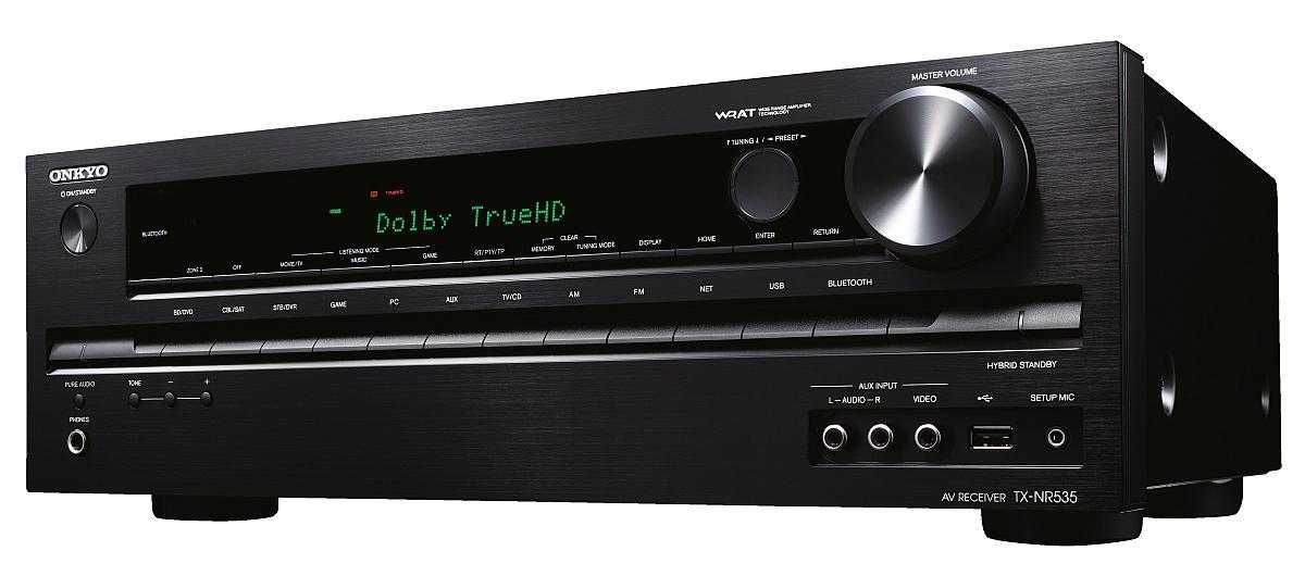 Amplituner ONKYO TX-NR535 5.2 czarny Bluetooth, DLNA, Wi-Fi