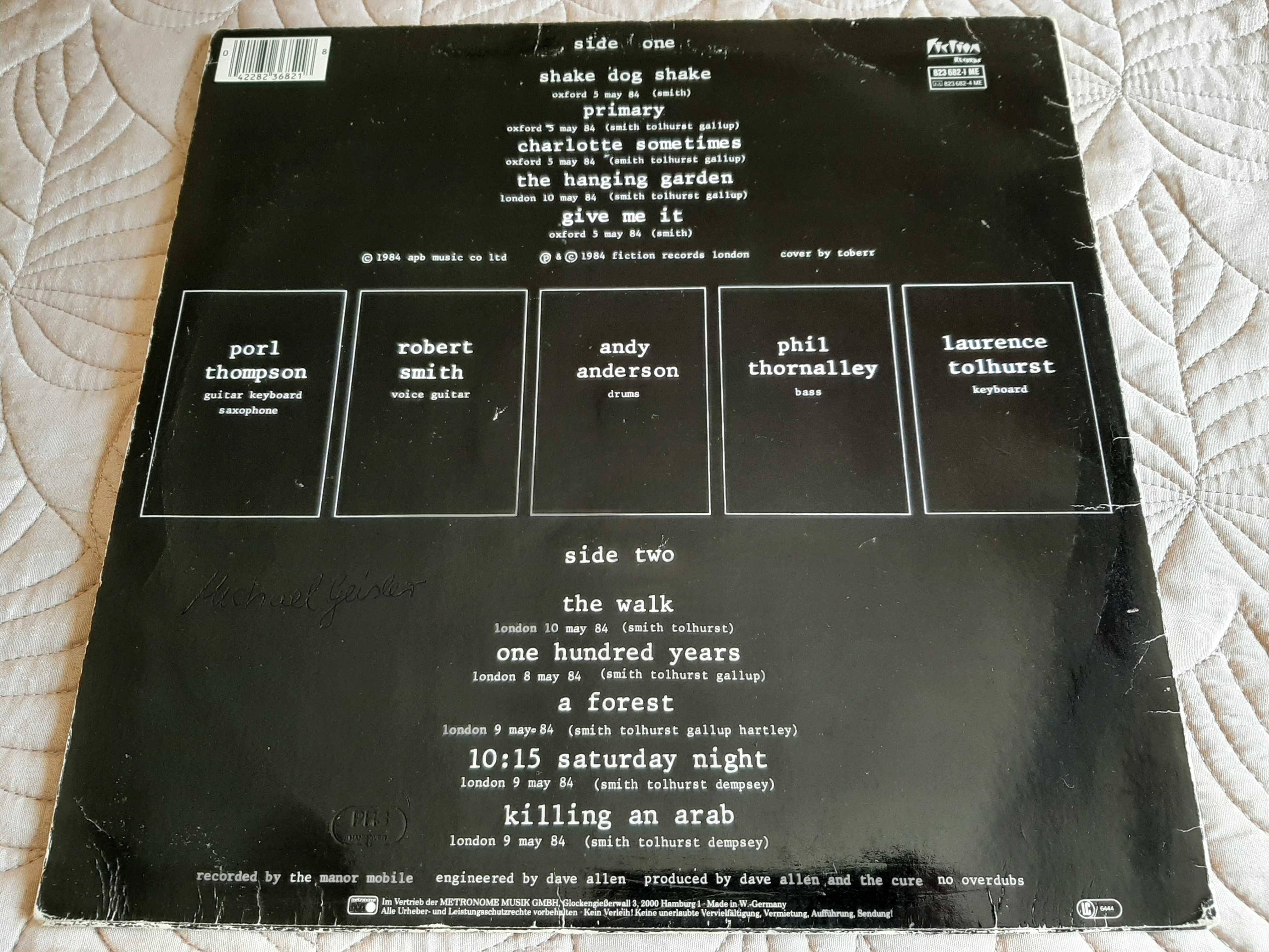 The Cure - Concert The Cure Live - Germany - Vinil LP