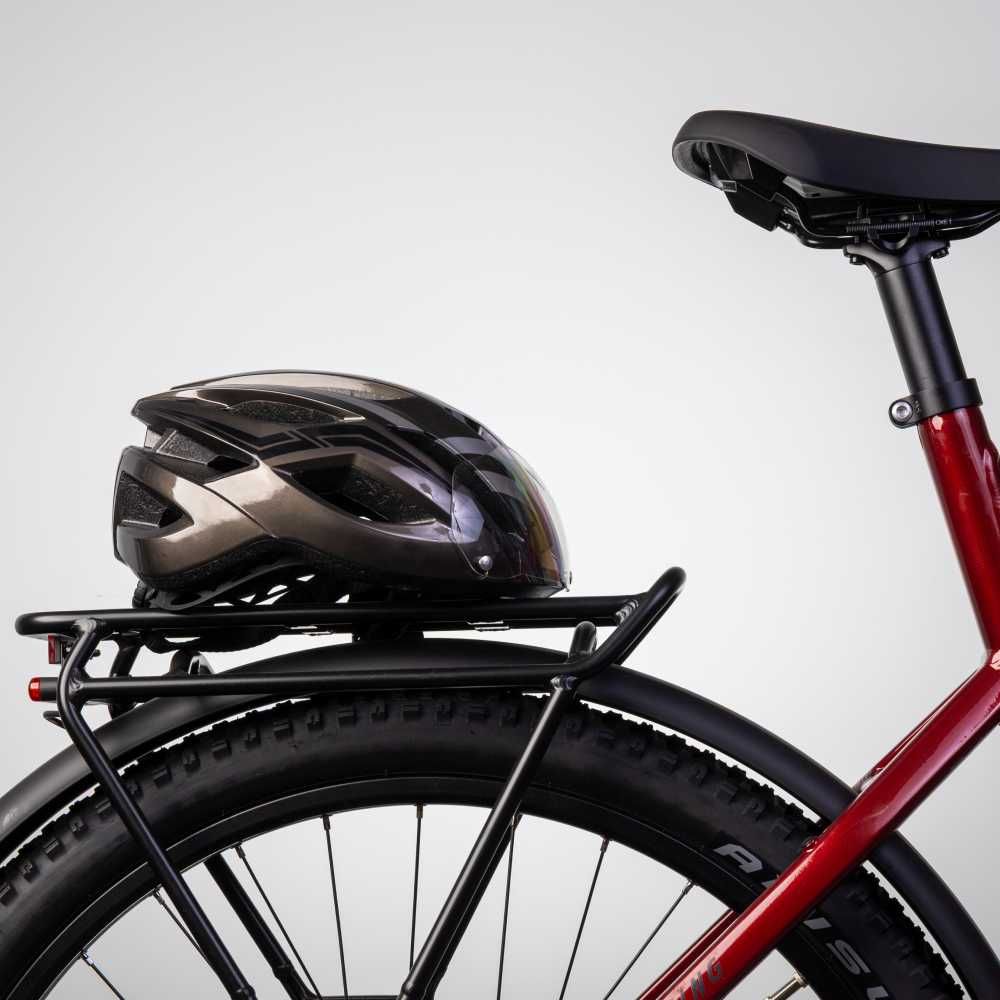 Kask rowerowy ROXAR SPEED ciemny (połysk) rozm.L (58-61cm)