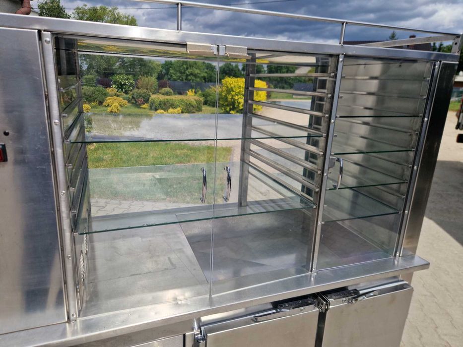 Bufet-Bar Chiński,Witryna chłodnicza INOX,Stół chłodniczy
