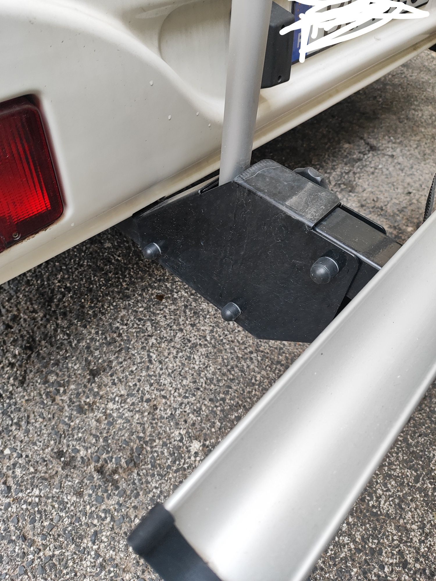 Suporte/transportador 2 bicicletas para autocaravanas