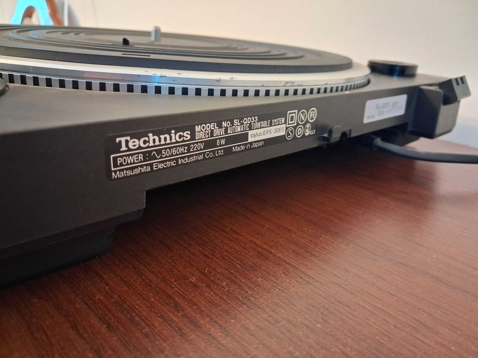 Gramofon Technics SL-QD33 Made in Japan