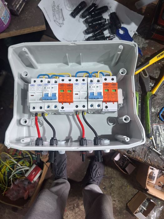 Щит захисту сонячних панелей на 2 PV