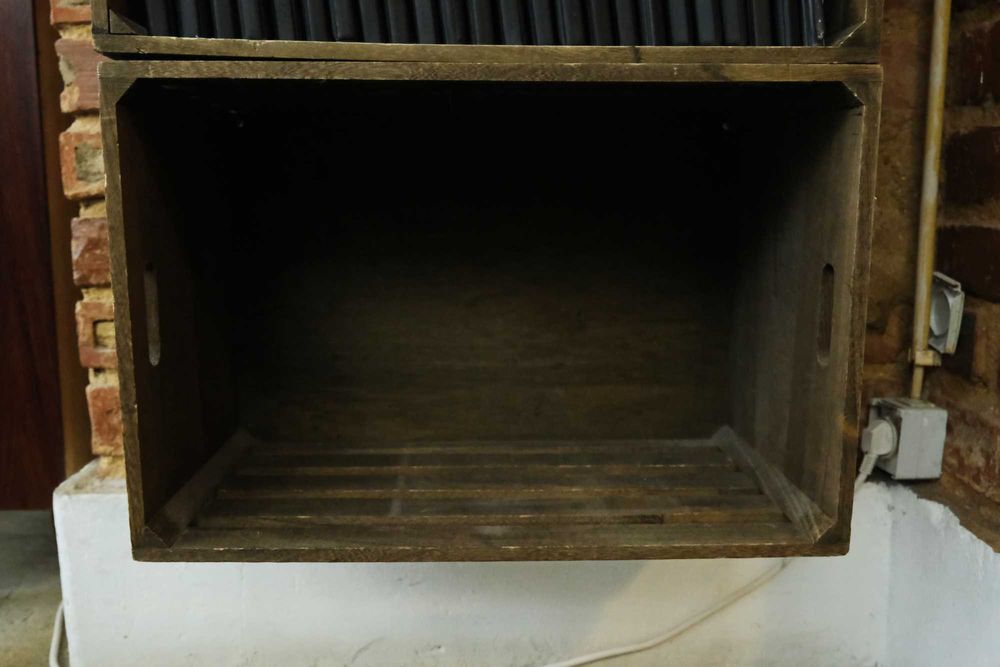 Arquivadores de madeira, para a parede