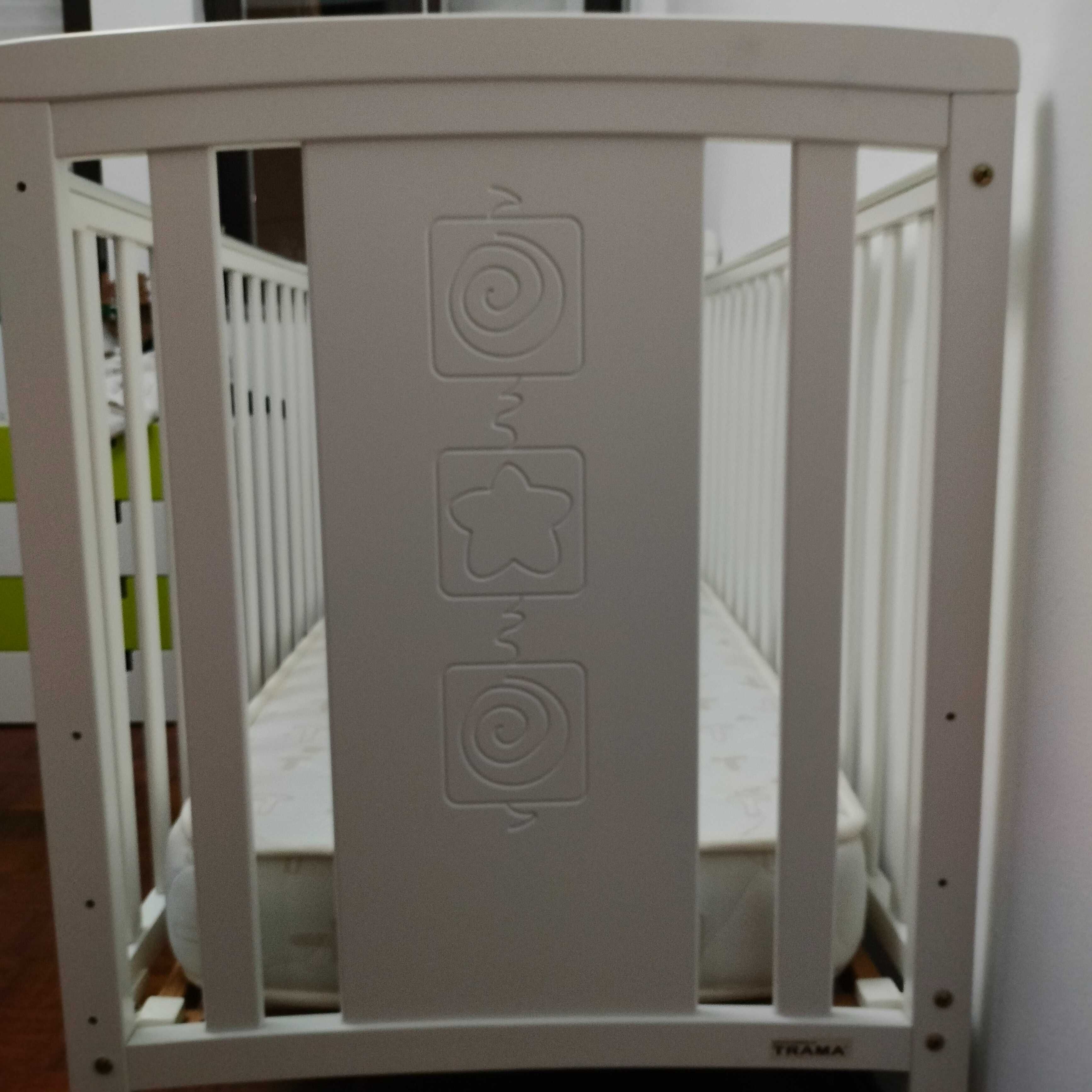 Berço trama branco 120x60