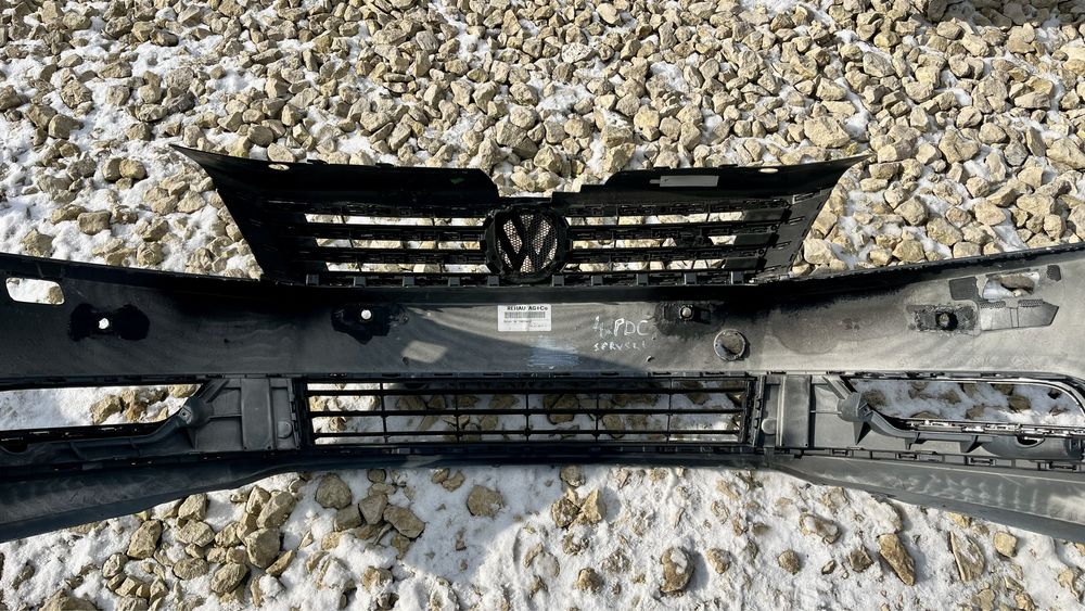 Zderzak przedni 4xPDC SPRYSKIWACZE LI7F VW Passat B7 3aa 11- oryginal
