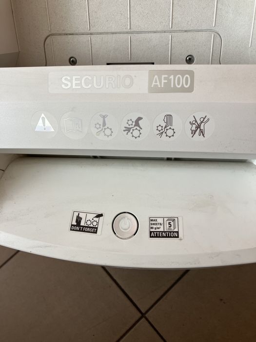 Niszczarka HSM SECURIO AF100 4 x 25 mm  Kod: 956076