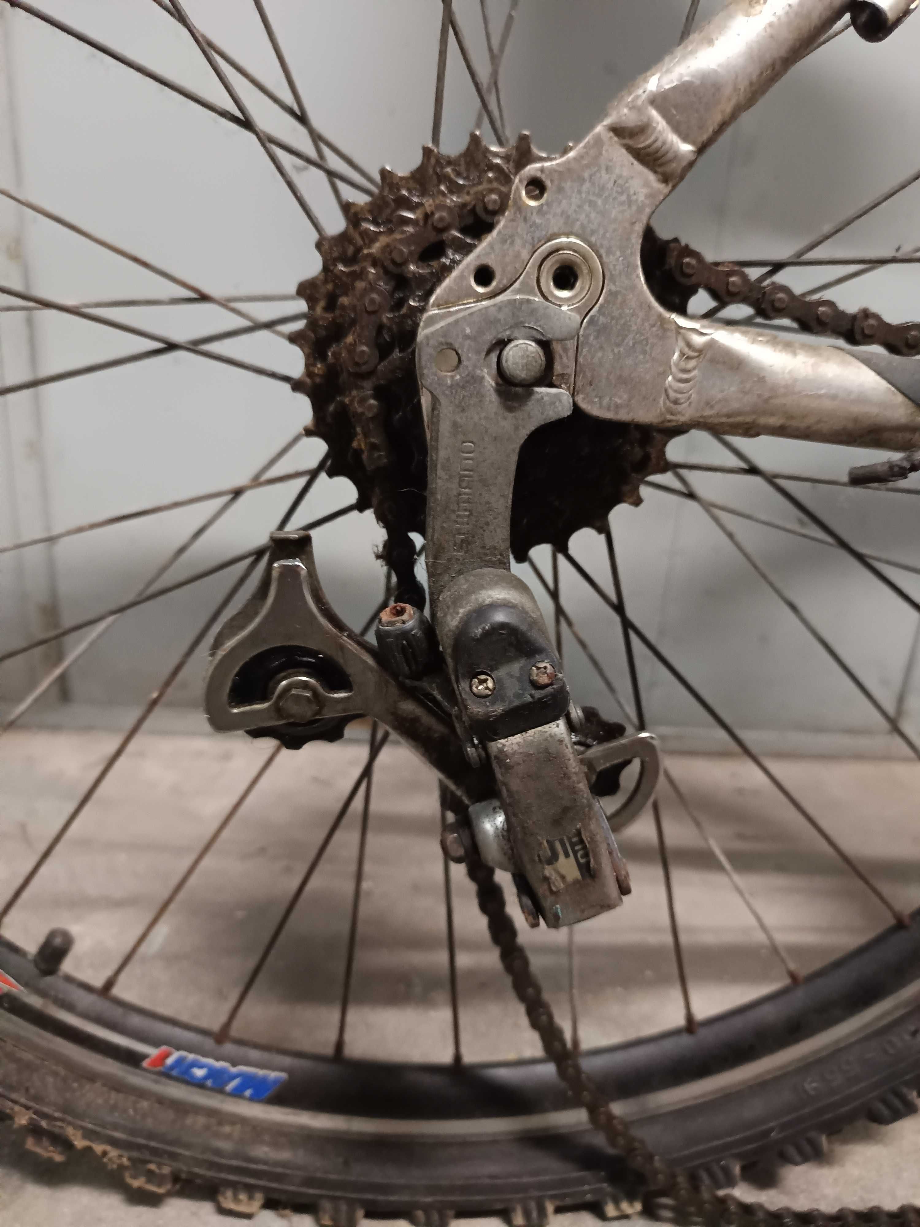 Bicicleta usada sem desviador