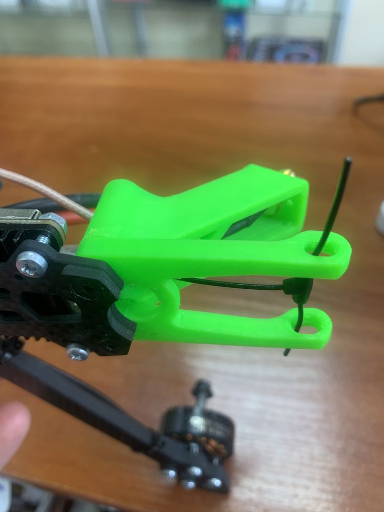 3d друк copet, кріплення для fpv mark 4 , 3д печать для дронів Є ОПТ