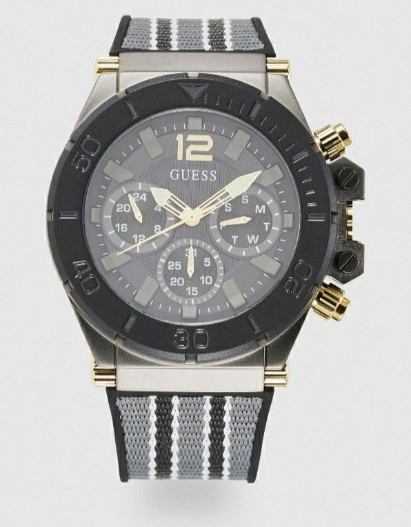 Часы Годинник Guess Pilot Phantom Black Хронограф