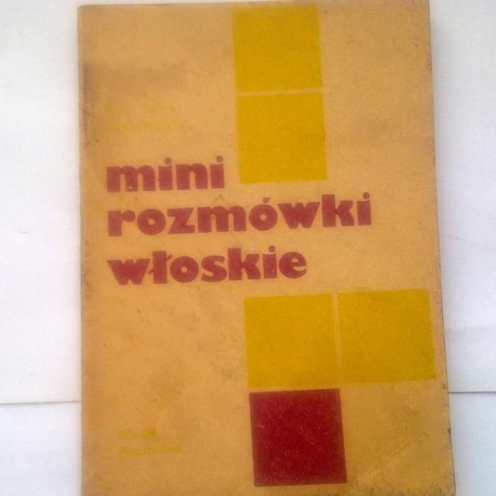 Mini rozmówki włoskie. Książka.