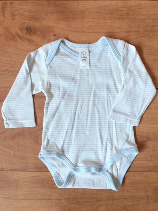 Conjunto de 5 Bodies bebé manga comprida - 3 meses (62cm)