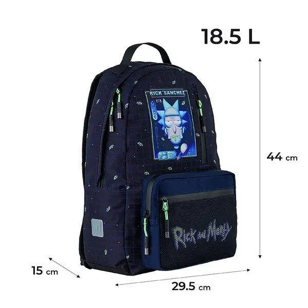 Рюкзак Kite Education teens RM24-949L Rick and Morty