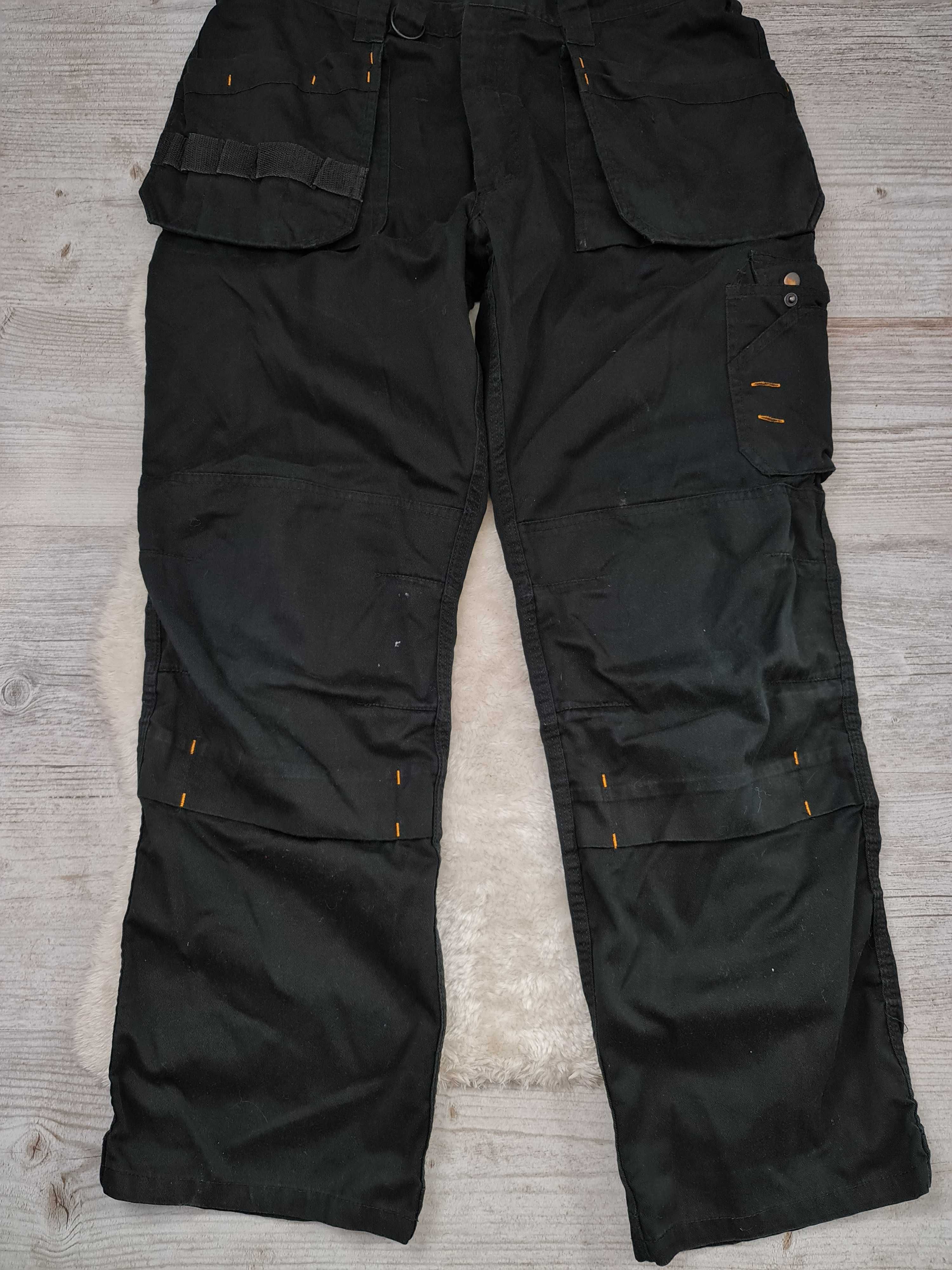 Spodnie Robocze Scruffs Czarne Rozmiar 38 / 32 M Oryginalne
