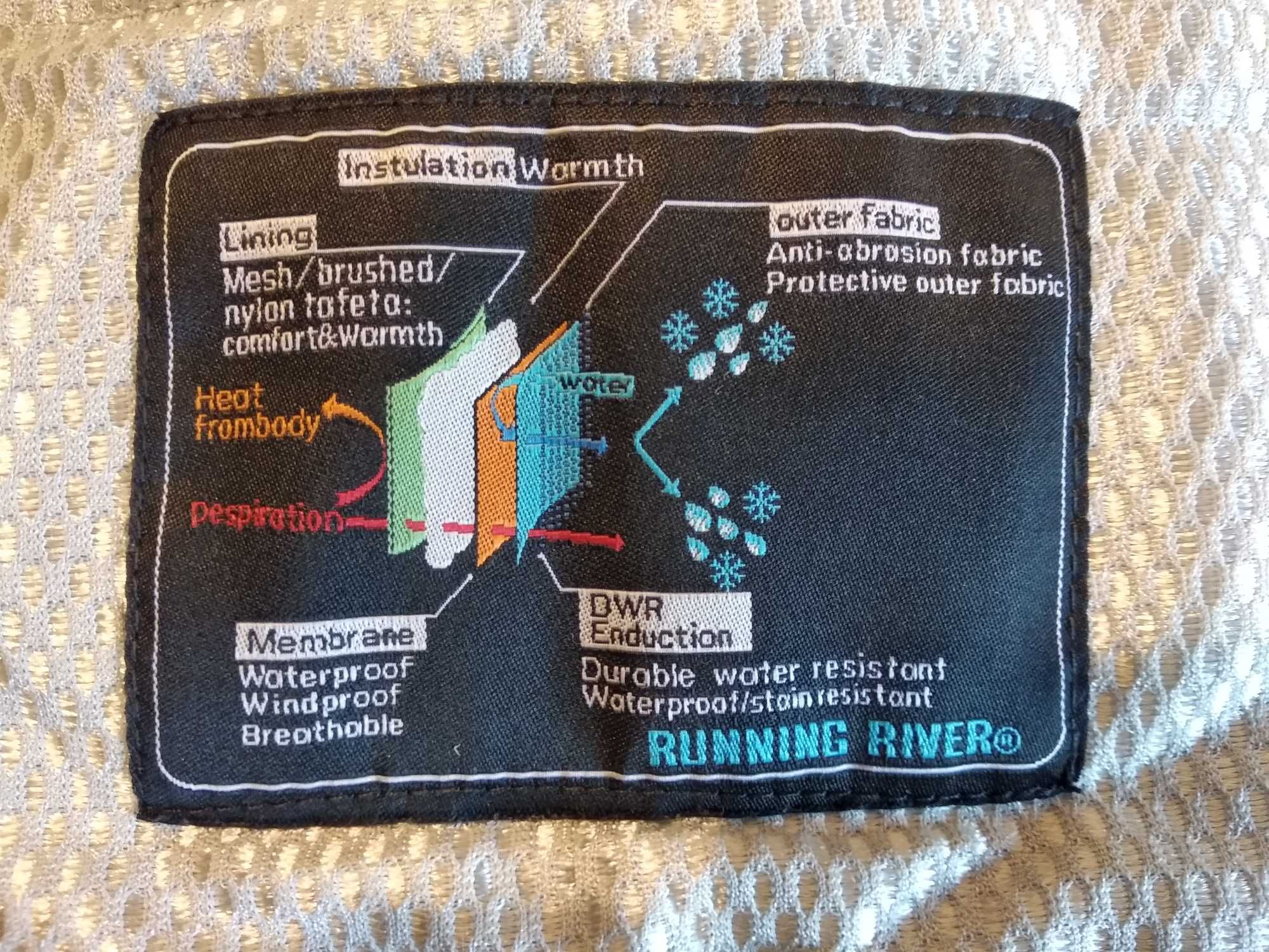 Лыжная термо куртка Running River, р. 44-46 (замеры в объявлении)