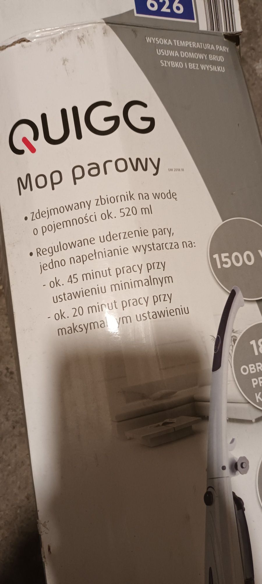 Mop parowy QUIGG