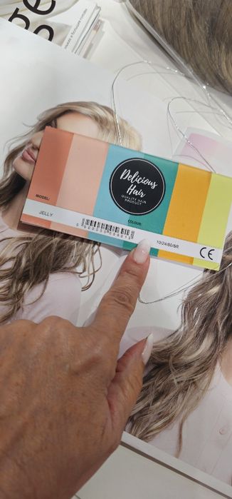 Peruka Rokoko Jelly Mono part syntetyczna