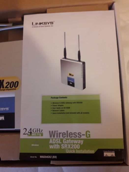 Router Linksys WAG54GX2