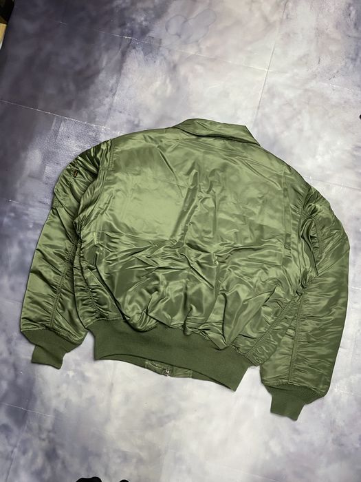 Alpha Industries CWU-45 Bomber Jacket Khaki Бомбер Альфа