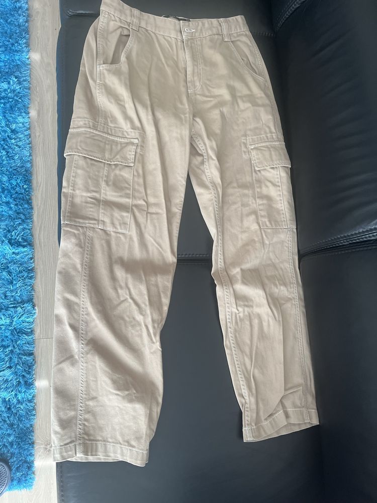 Spodnie Bershka Wide rozmiar 40