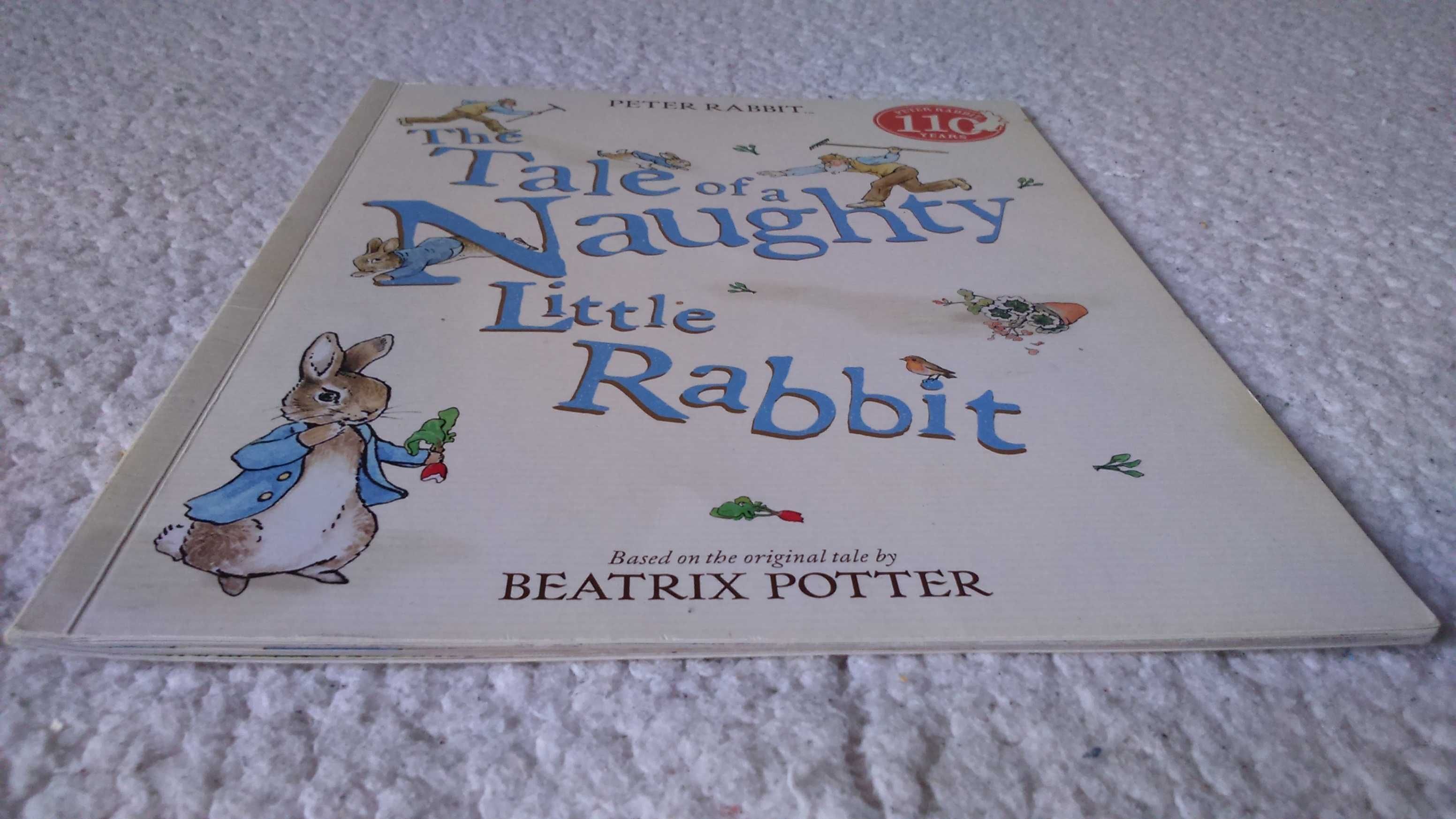 Дитяча книга англійською The Tale of a Naughty Little Rabbit    Potter
