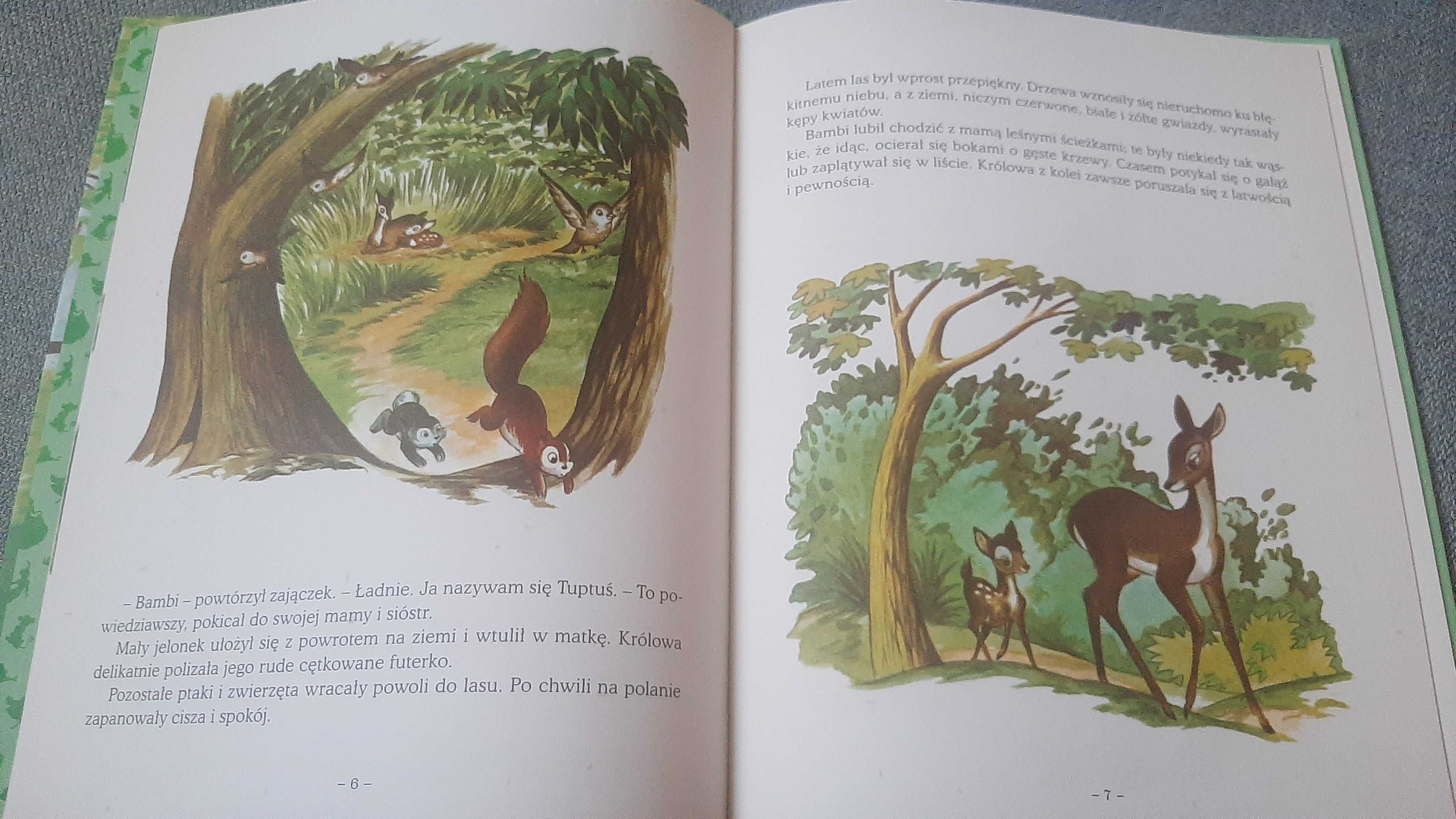 Bambi klasyczne ilustracje nowe wydanie książka nowa