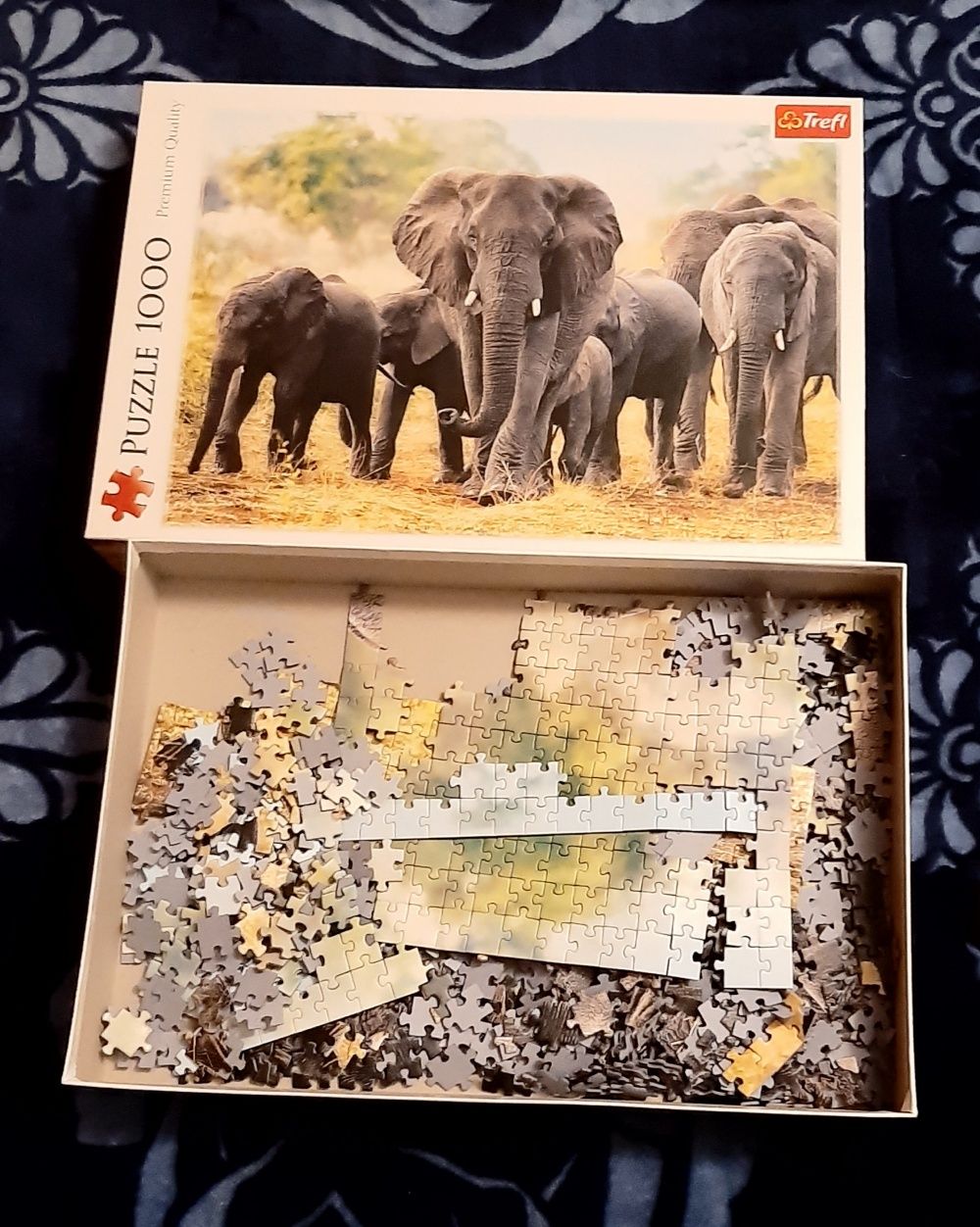 Puzzle Słonie Trefl 1000